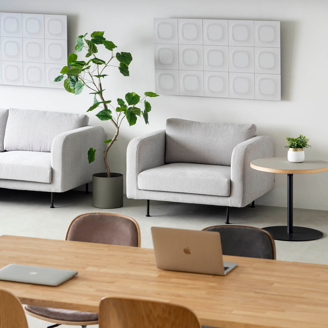 Cloud - Modern アイアン脚 ソファ 1 seater – KANADEMONO