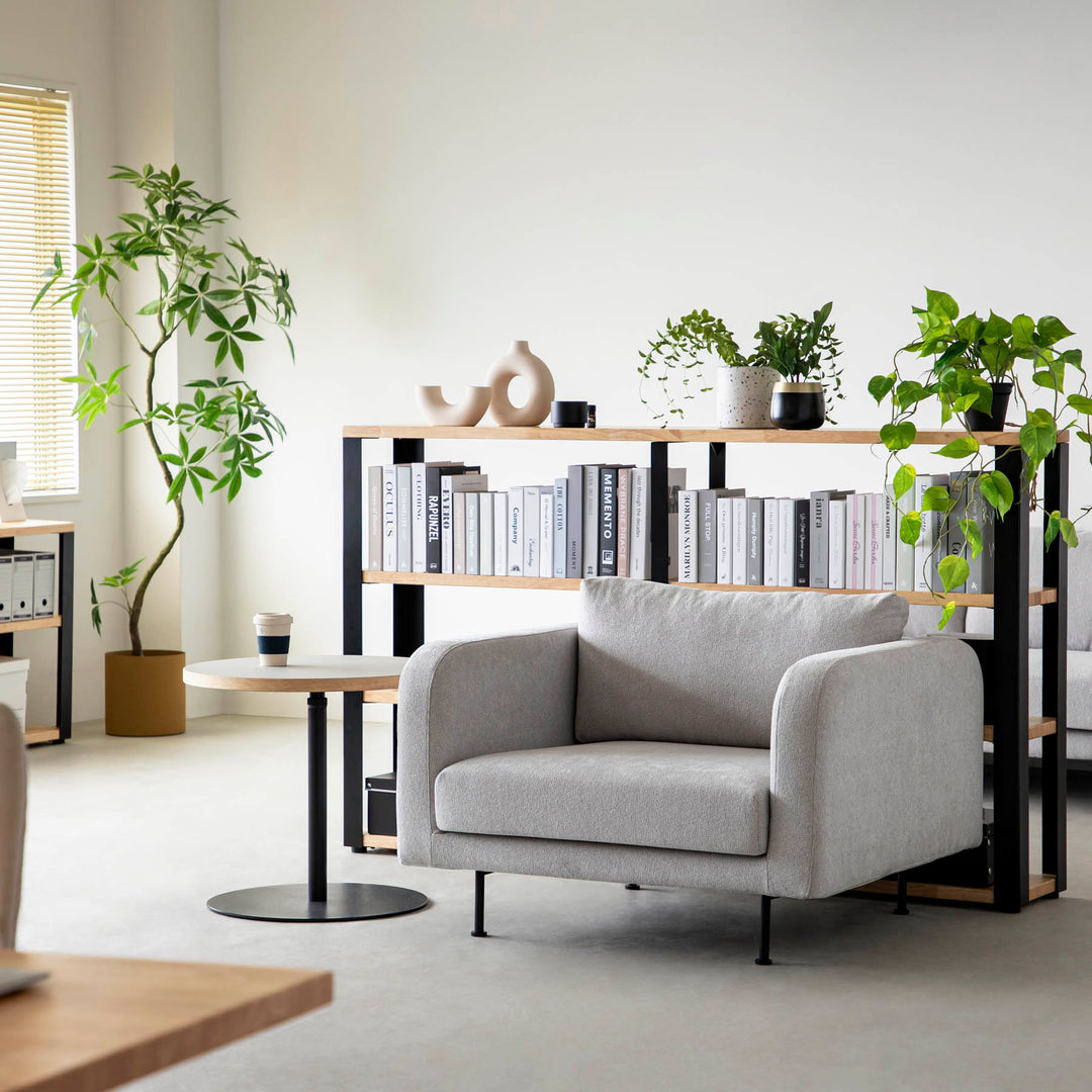 Cloud - Modern アイアン脚 ソファ 1 seater – KANADEMONO