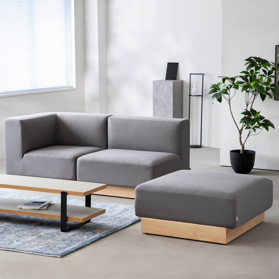 Relax × Ash ファブリック ユニットソファ Corner – KANADEMONO