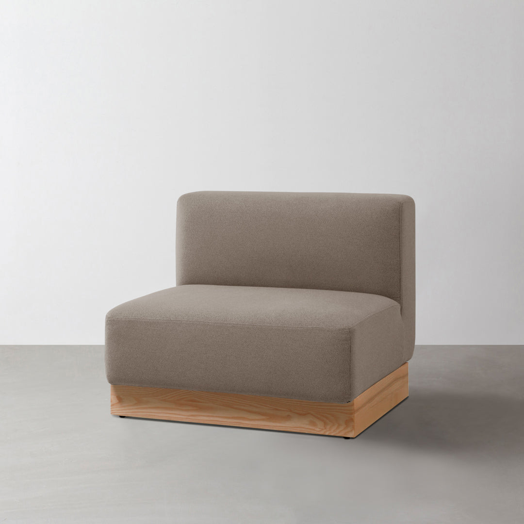 Relax × Ash ファブリック ユニットソファ 1seater – KANADEMONO