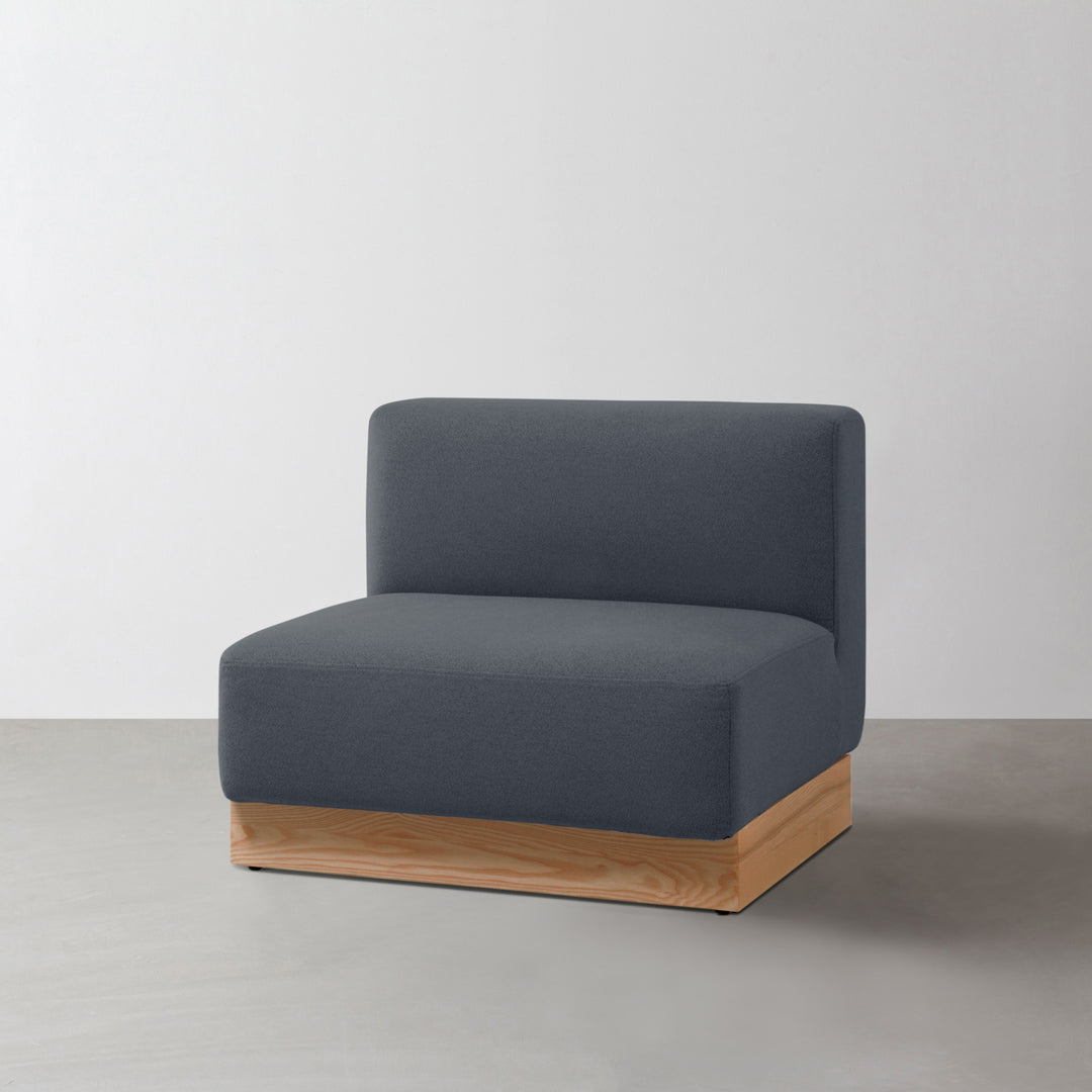 Relax × Ash ファブリック ユニットソファ 1seater – KANADEMONO