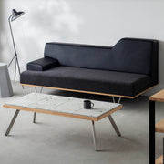 THE LOW TABLE / 大谷石 × ラバーウッド × Stainless