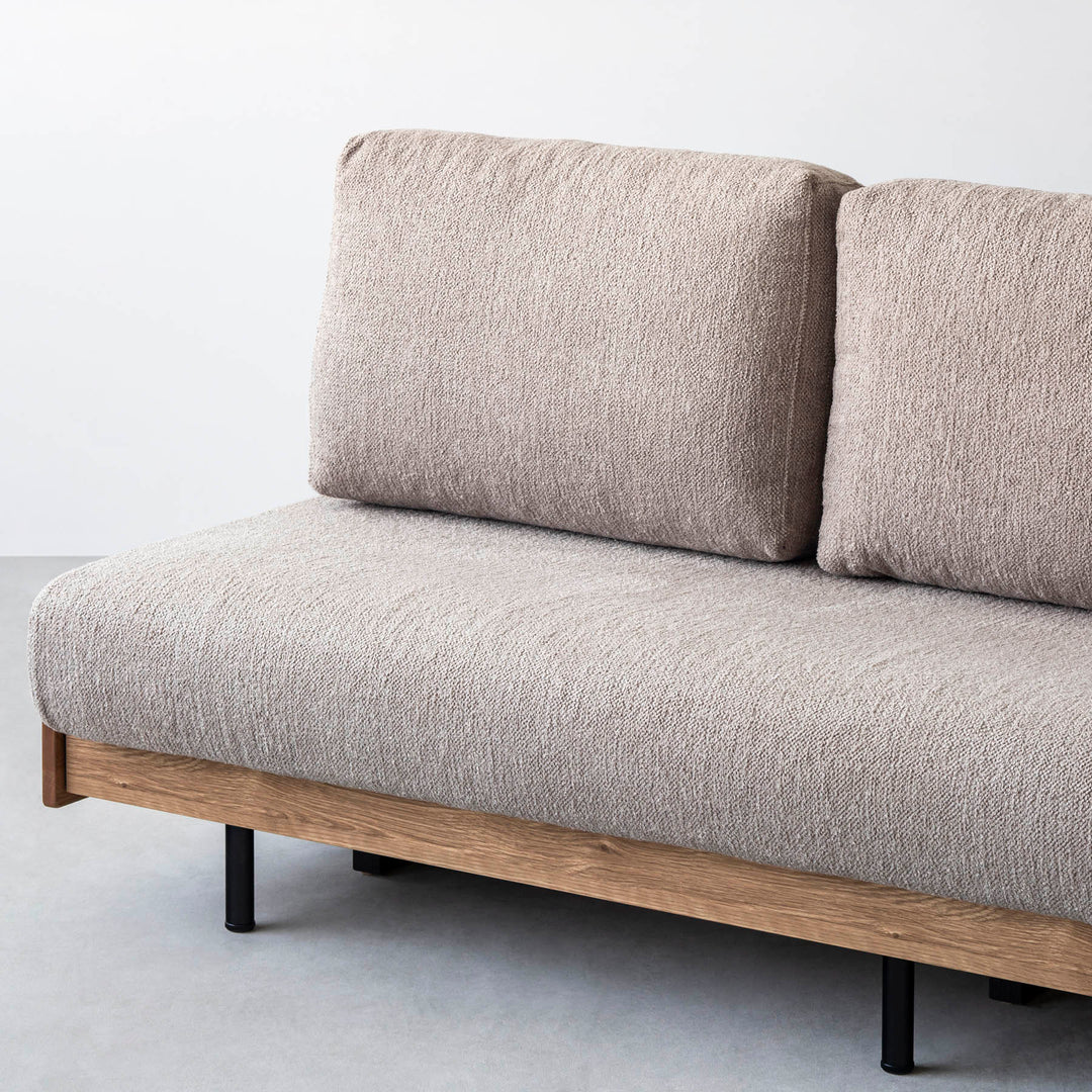 ソファベッド シンプルデザイン スタイルチェンジできる ソファベッド 3seater – KANADEMONO