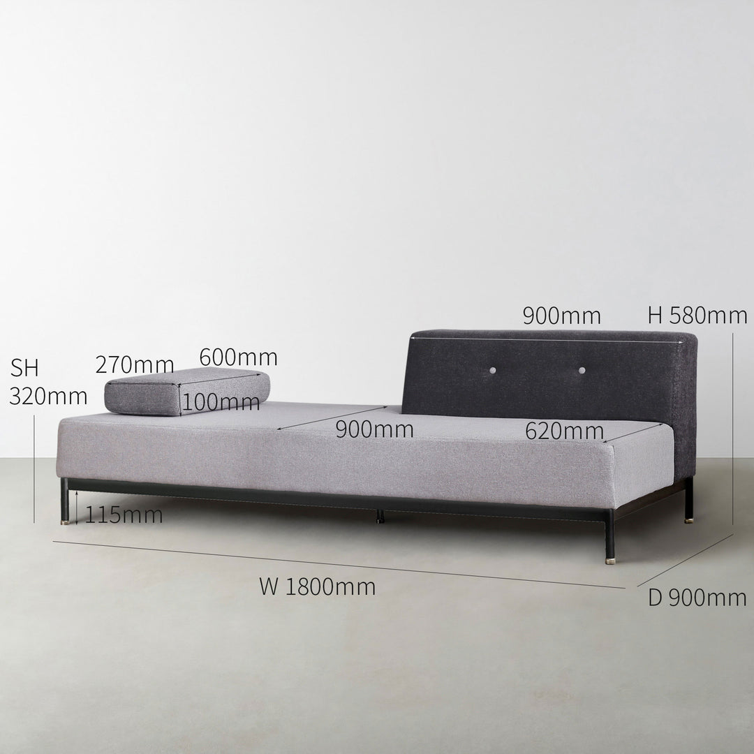 ロータイプ ファブリック ソファ 2.5 seater – KANADEMONO