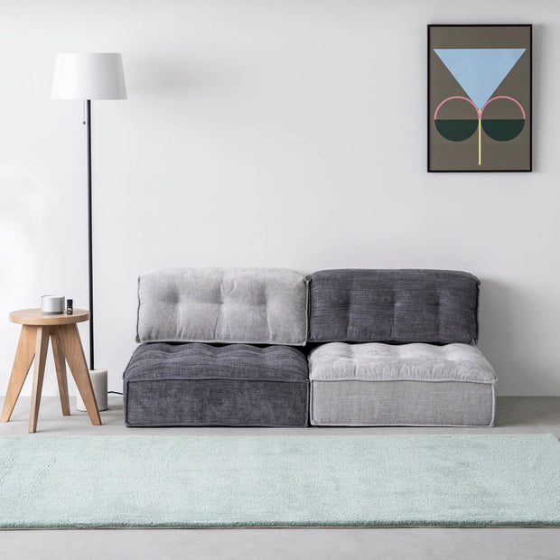 カスタマイズできるクッションソファ用の座面パーツ