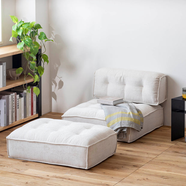 カスタマイズできるクッションソファ用の座面パーツ