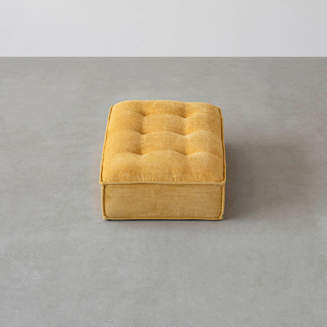 KANADEMONO クッションソファ　1人掛け　イエロー THE CUSHION SOFA / 座面 – KANADEMONO