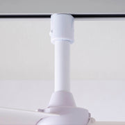 照明用のダクトレールに簡単に取り付けが出来るファン（ホワイト）