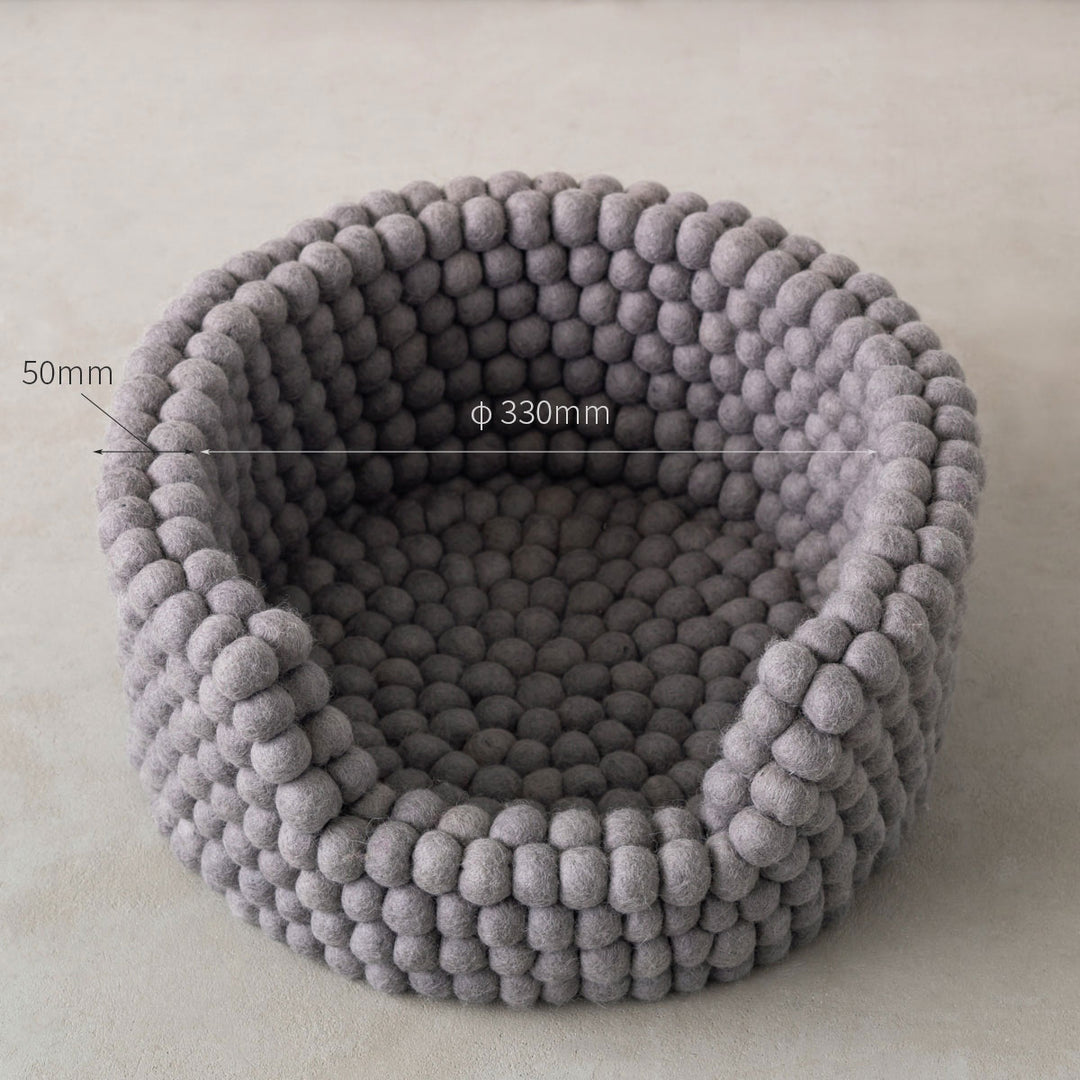 Slow - Living ウール製 ハンドメイド ペットベッド – KANADEMONO