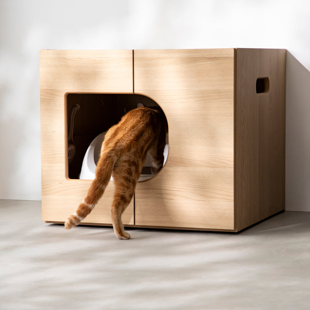 めだかめだか　極美品 カリモクキャットトイレ KARIMOKU CAT RESTROOM – KANADEMONO