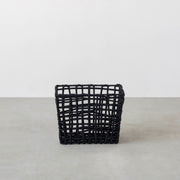 手編みのロープバスケットLサイズ