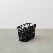 手編みのロープバスケットLサイズ