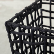 手編みのロープバスケットワイドSサイズ