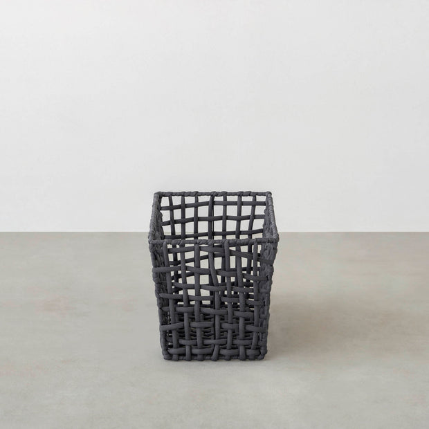 手編みのロープバスケットワイドLサイズ