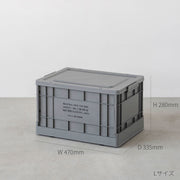 折コン スタッキングできるバスケットLサイズ（サイズ画像１）