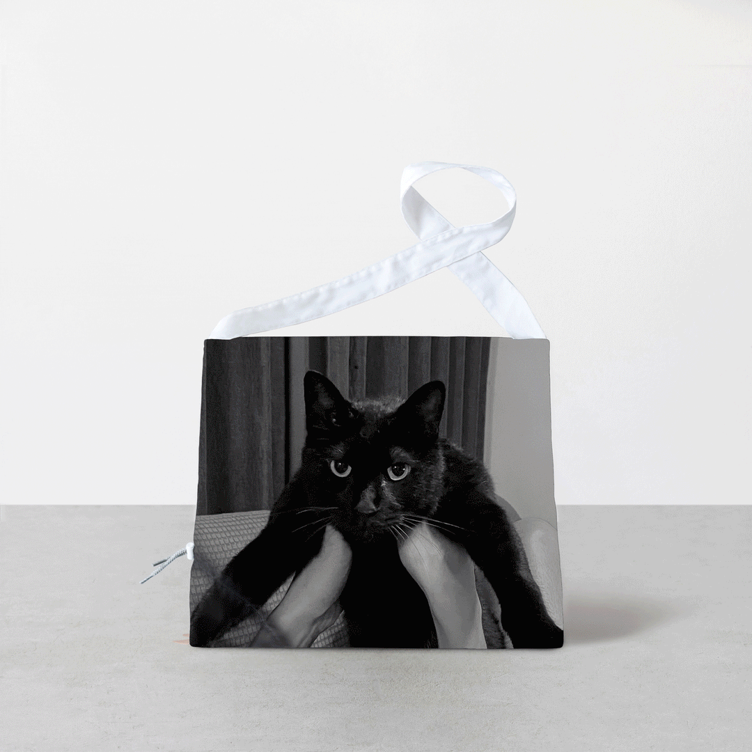 NEKO=ECO BAG “モノトーン” – KANADEMONO