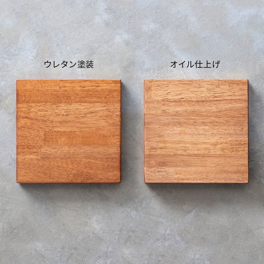 THE TV BOARD / LOW TABLE ラバーウッド ブラウン × Stainless