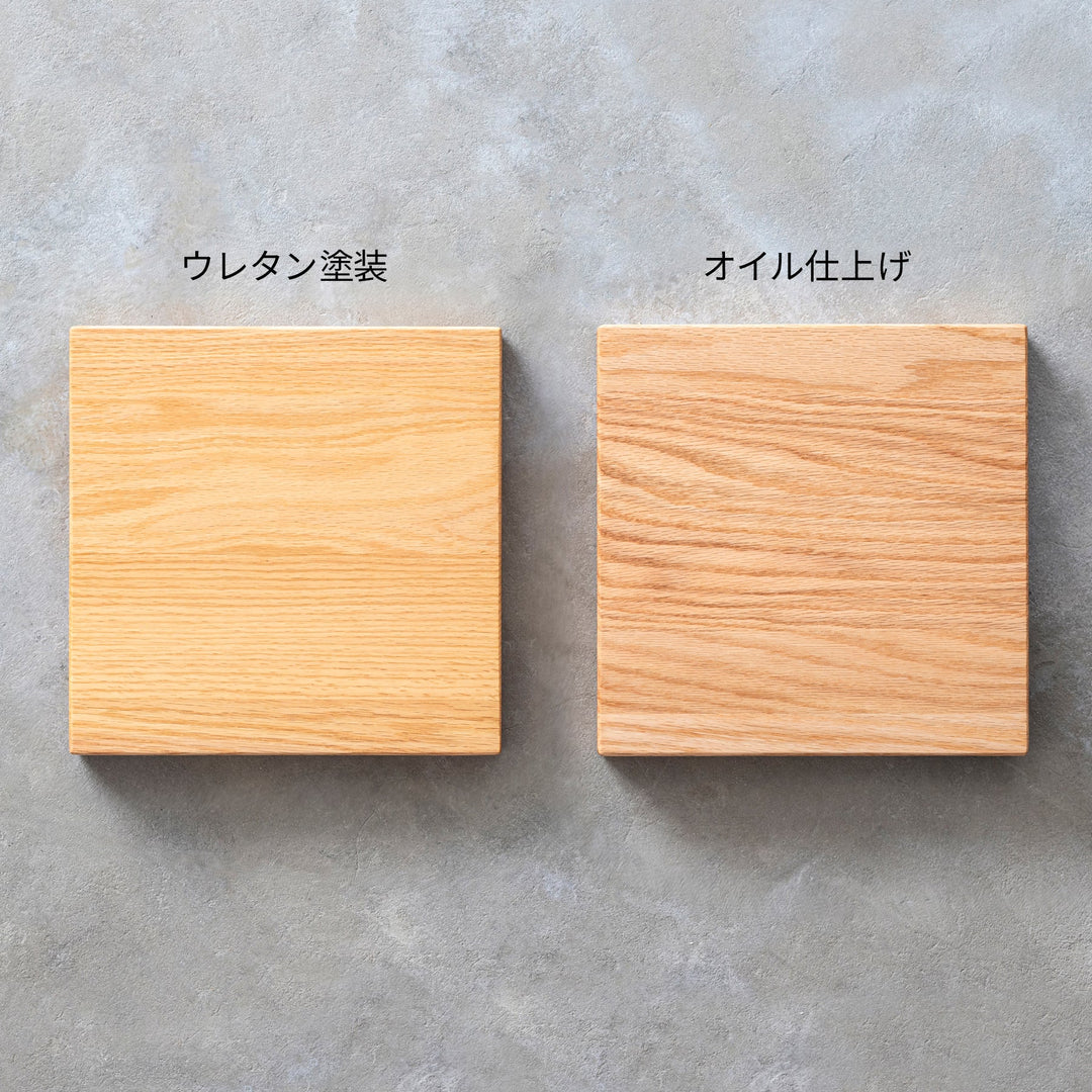 THE TABLE / 半円 × 無垢 レッドオーク × Black Steel – KANADEMONO