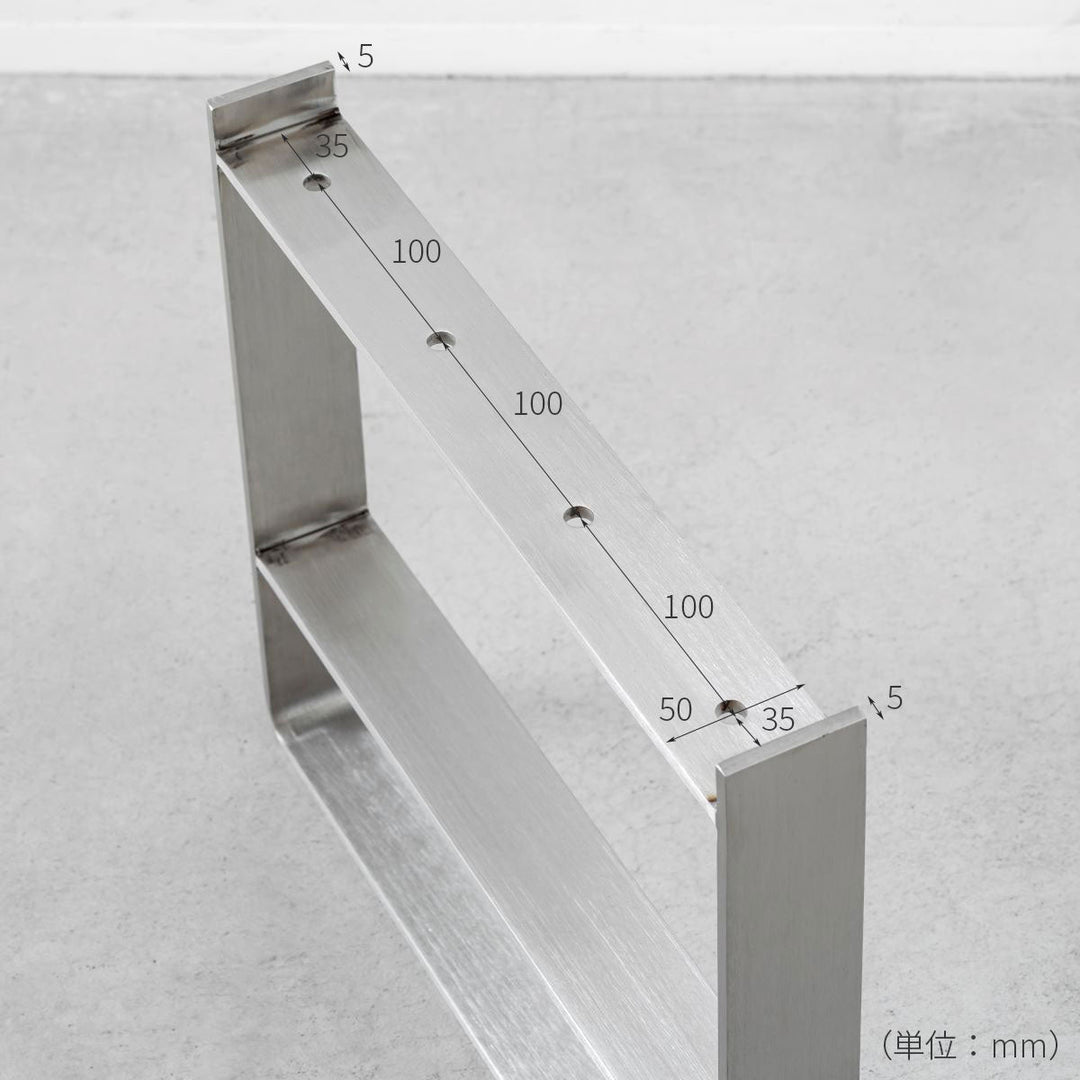 KANADEMONO ステンレス テレビボード 2脚セット THE LEGS / テレビボード × Stainless / 2脚セット – KANADEMONO