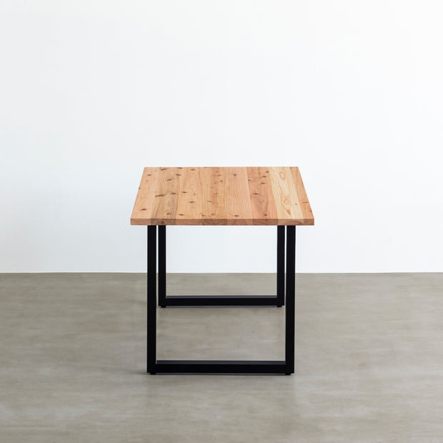 THE TABLE / 無垢 杉 × Black Steel – KANADEMONO