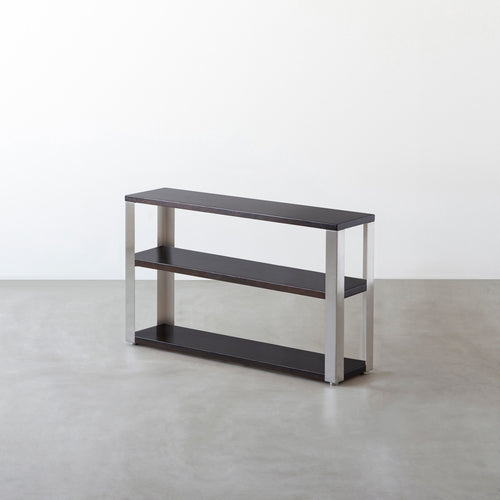 THE STORAGE SHELF 3段 / ラバーウッド ブラックブラウン