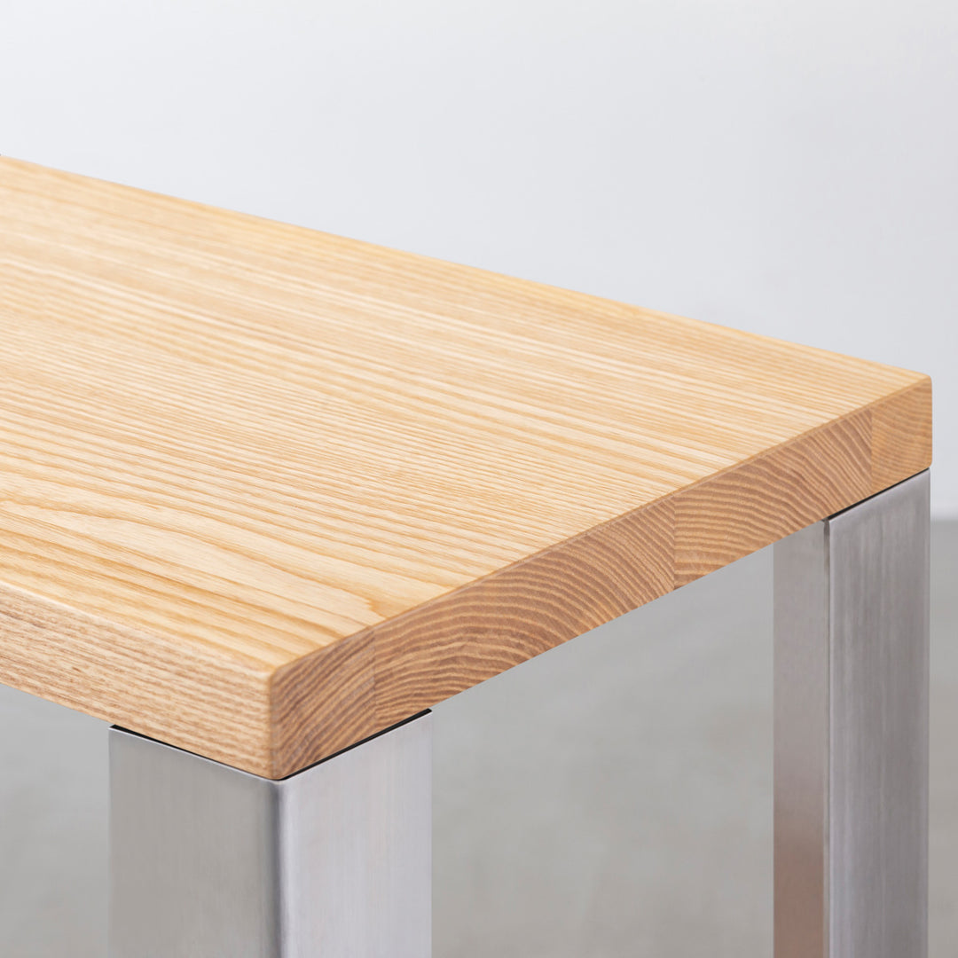 THE STORAGE SHELF 3段 / 無垢 ホワイトアッシュ × Stainless – KANADEMONO