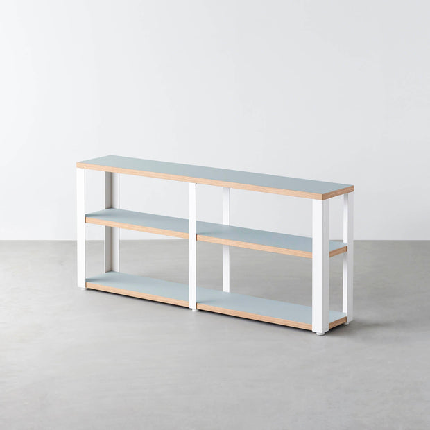 Kanademonoのリノリウム4段ストレージシェルフ