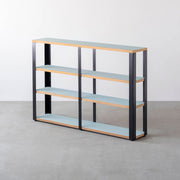 Kanademonoのリノリウム4段ストレージシェルフ