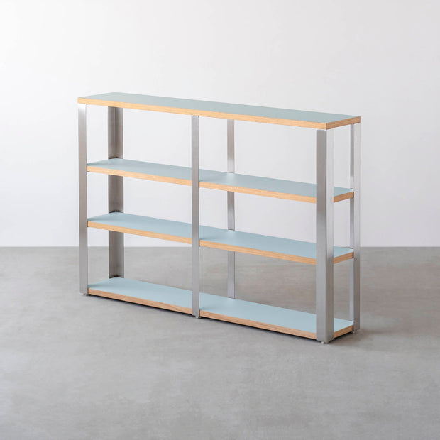 Kanademonoのリノリウム4段ストレージシェルフ