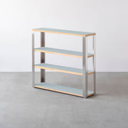 Kanademonoのリノリウム4段ストレージシェルフ