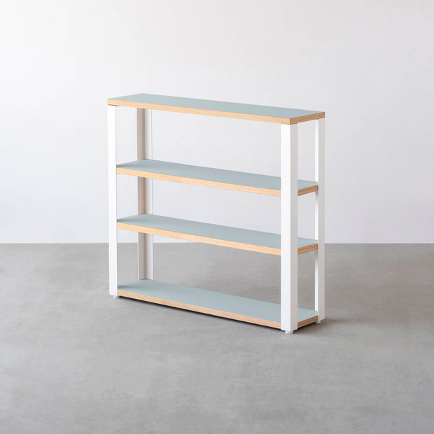 Kanademonoのリノリウム4段ストレージシェルフ