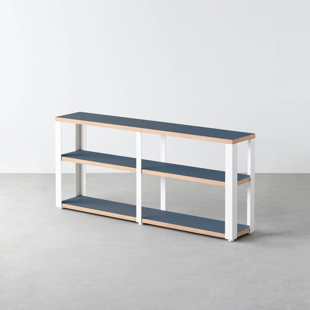 Kanademonoのリノリウム3段ストレージシェルフ