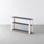 Kanademonoのリノリウム4段ストレージシェルフ