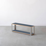 Kanademonoのリノリウム2段ストレージシェルフ