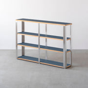 Kanademonoのリノリウム4段ストレージシェルフ