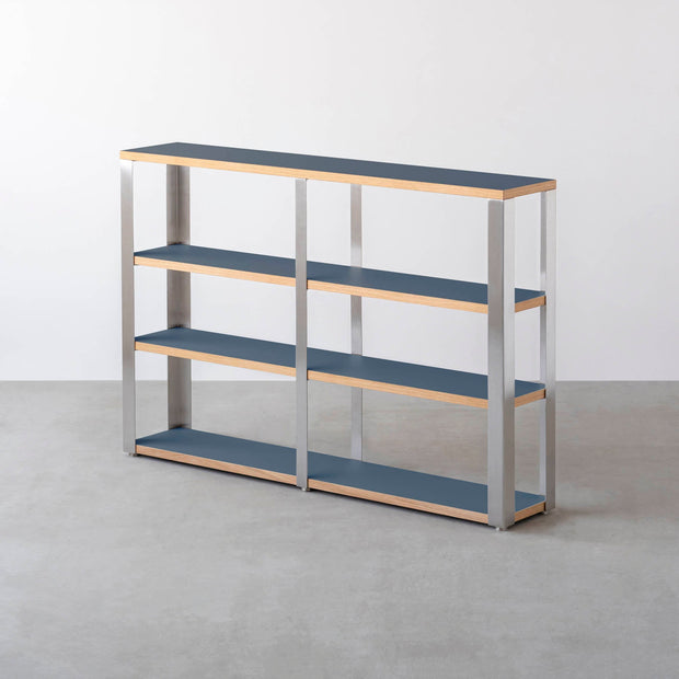 Kanademonoのリノリウム4段ストレージシェルフ