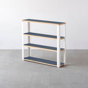 Kanademonoのリノリウム4段ストレージシェルフ