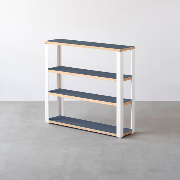 Kanademonoのリノリウム4段ストレージシェルフ