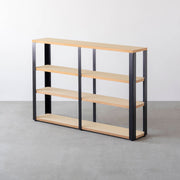 Kanademonoのリノリウム4段ストレージシェルフ