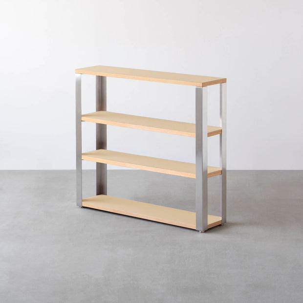 Kanademonoのリノリウム4段ストレージシェルフ