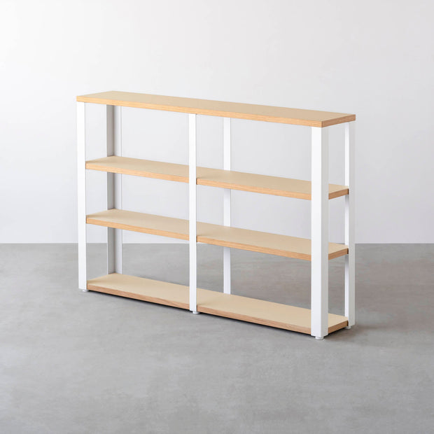 Kanademonoのリノリウム4段ストレージシェルフ