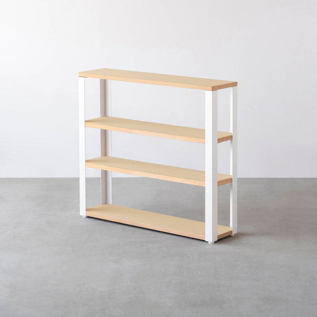 Kanademonoのリノリウム4段ストレージシェルフ