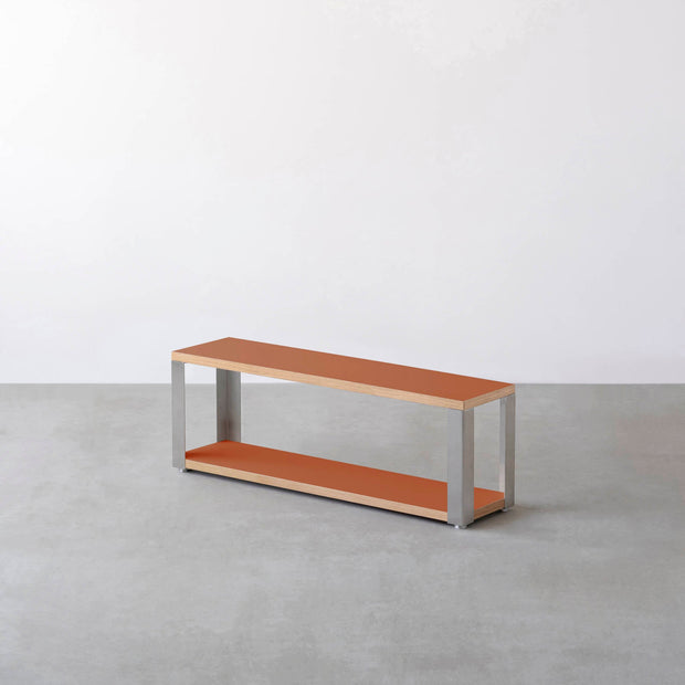 Kanademonoのリノリウム2段ストレージシェルフ