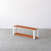 Kanademonoのリノリウム2段ストレージシェルフ