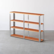 Kanademonoのリノリウム4段ストレージシェルフ