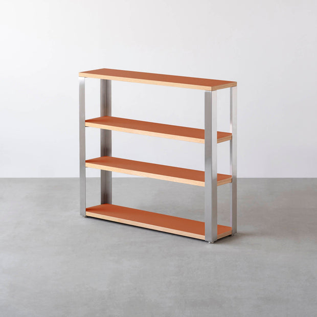 Kanademonoのリノリウム4段ストレージシェルフ