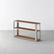 THE STORAGE SHELF 3段 / リノリウム 全32色 × Stainless