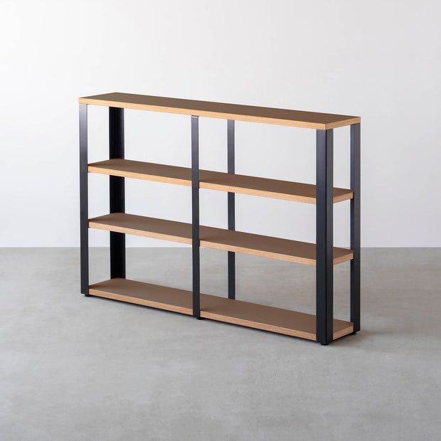 Kanademonoのリノリウム4段ストレージシェルフ