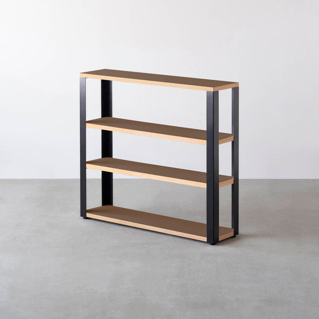 Kanademonoのリノリウム4段ストレージシェルフ