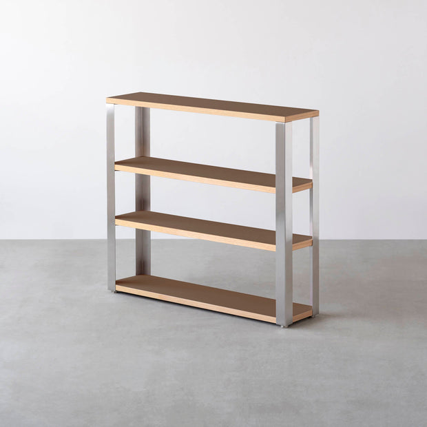 Kanademonoのリノリウム4段ストレージシェルフ